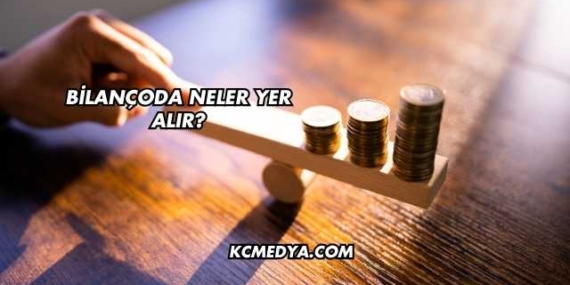 Bilançoda Neler Yer Alır?