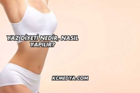 Yaz Diyeti Nedir, Nasıl Yapılır?